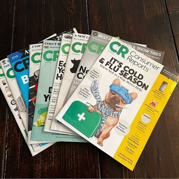 Consumer Reports Magazine 2018 (Set of 10) - Picture 1 of 3